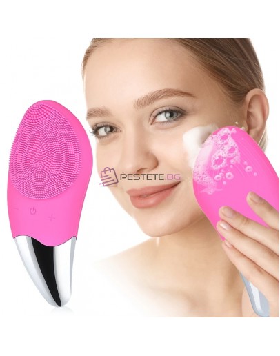 Силиконова четка за почистване на лице масажор